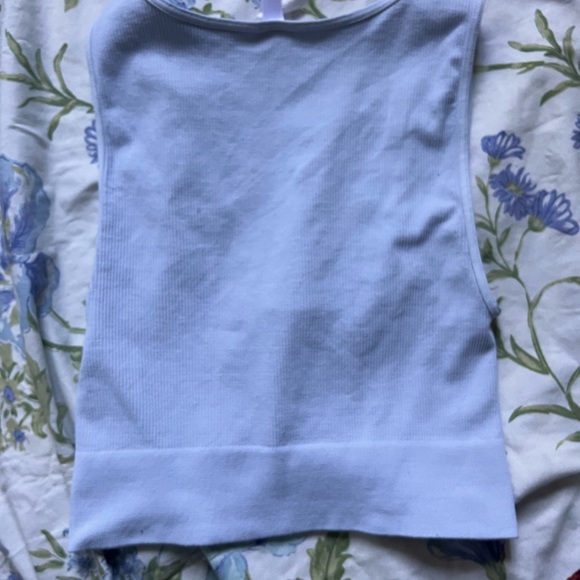 Periwinkle NikiBiki halter tank - Picture 2 of 3